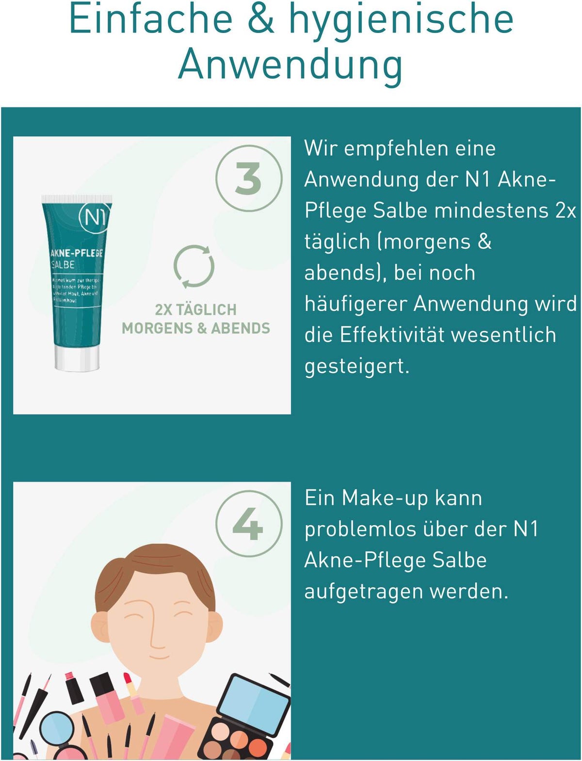 N1 Akne-Pflege Salbe 30 ml