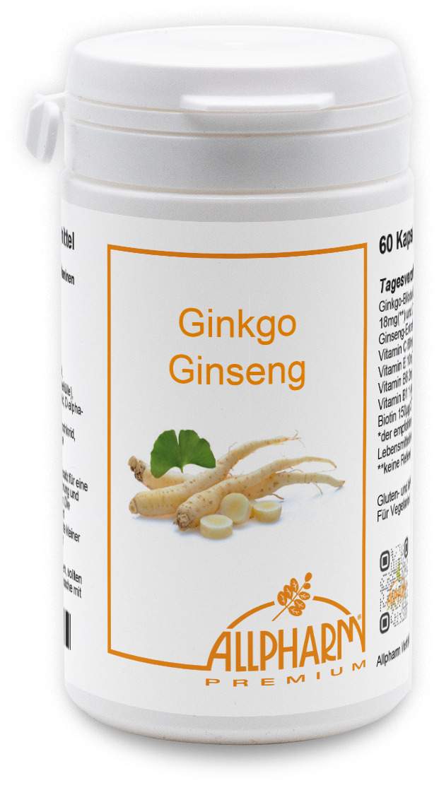 Ginkgo + Ginseng Premium Kapseln