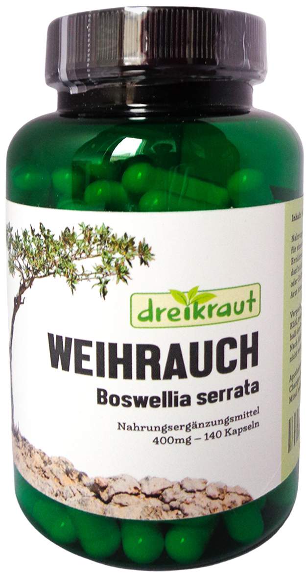 Weihrauch Extrakt Boswellia Serrata 65% 400mg Kps.
