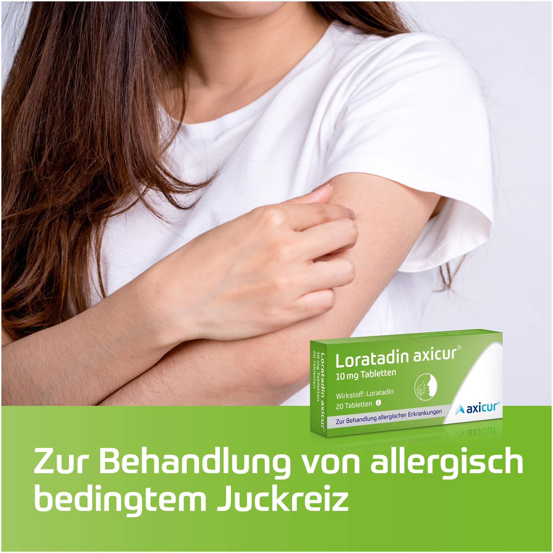Loratadin Axicur 10 mg 50 Tabletten