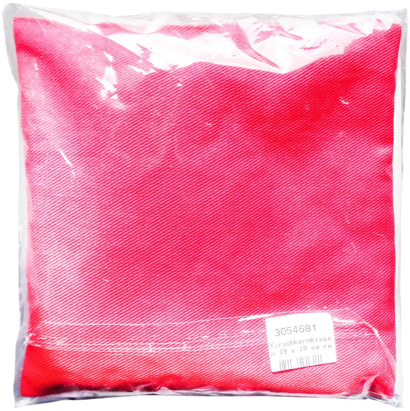 Kirschkernkissen 19 X 19 cm Rot 1 Stück