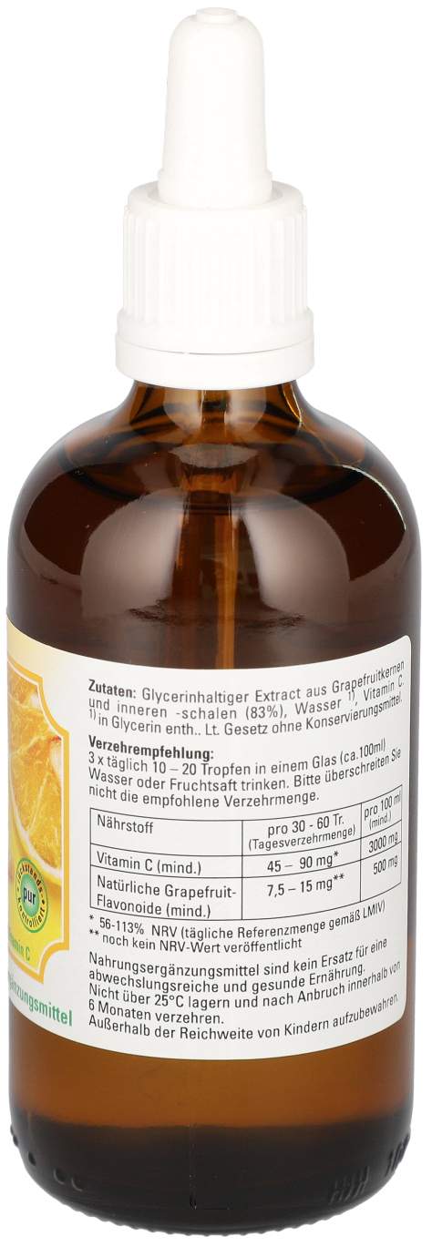 Grapefruit Kern Extrakt Pur 100 ml Extrakt