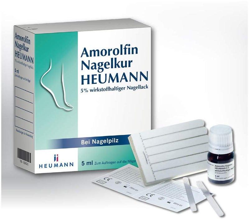 Amorolfin Nagelkur Heumann 5 ml Lösung