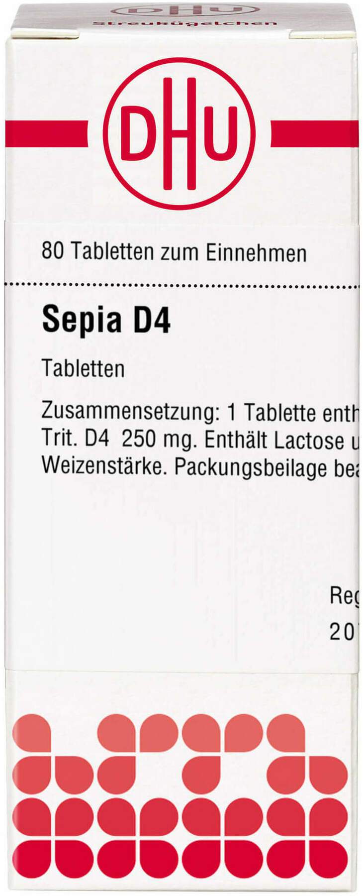 Dhu Sepia D4 80 Tabletten