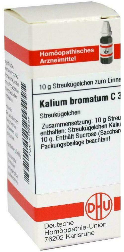 Dhu Kalium Bromatum C30 Globuli