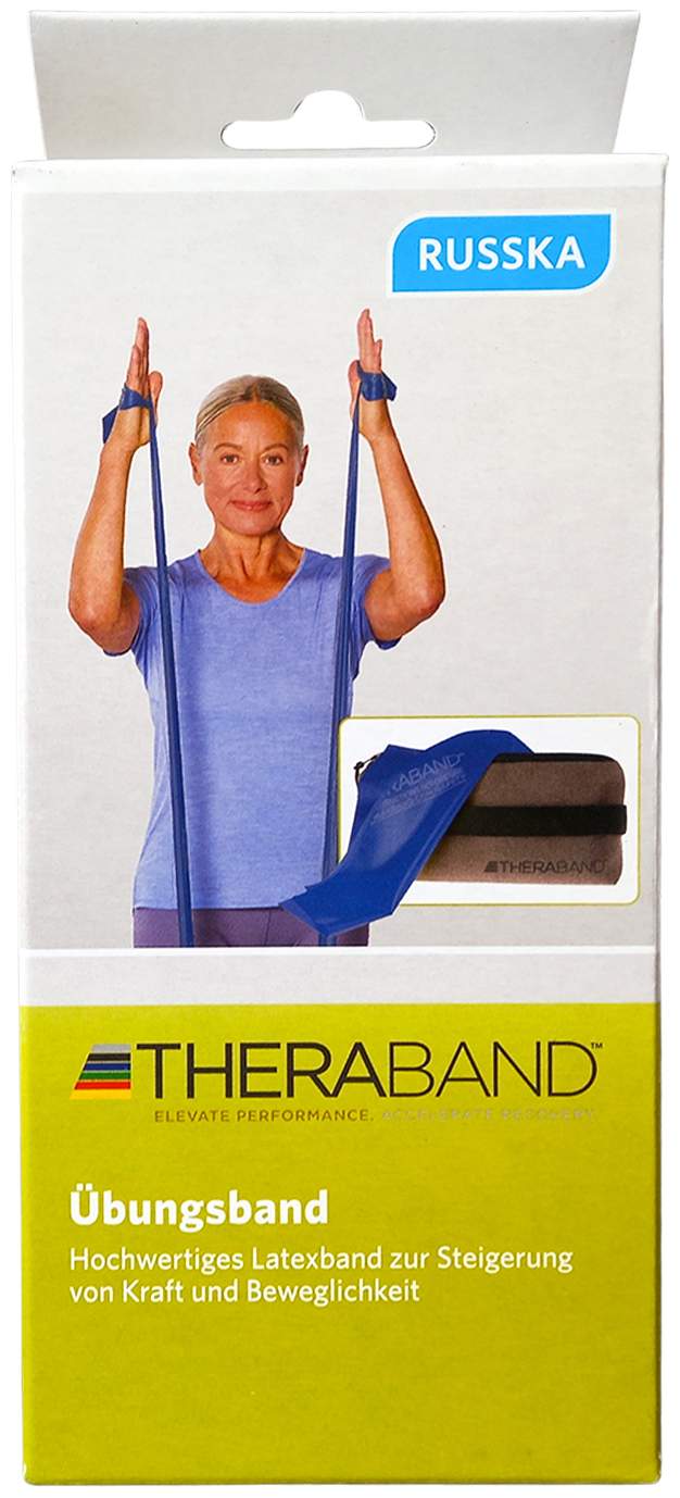 Thera Band Travel 2,5 M Extra Stark Blau