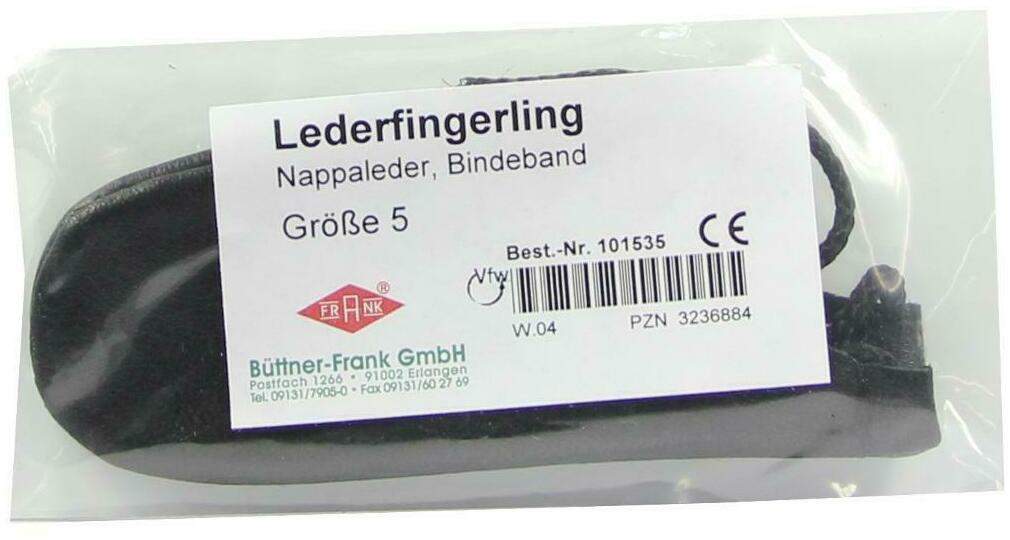 Fingerling Leder Gr. 5 Bindeband