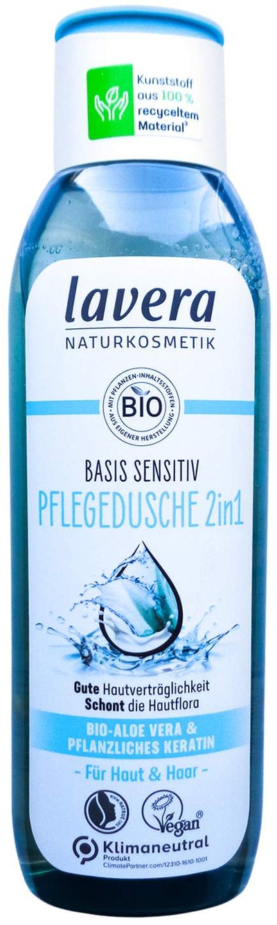 Lavera Basis Sensitiv Pflegedusche 2 in 1 250 ml