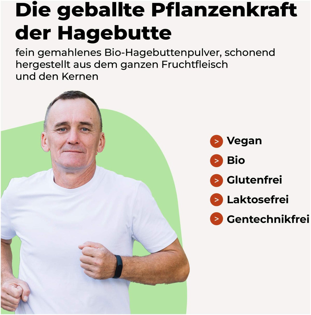 Hagebutten Pulver Bio 300 g