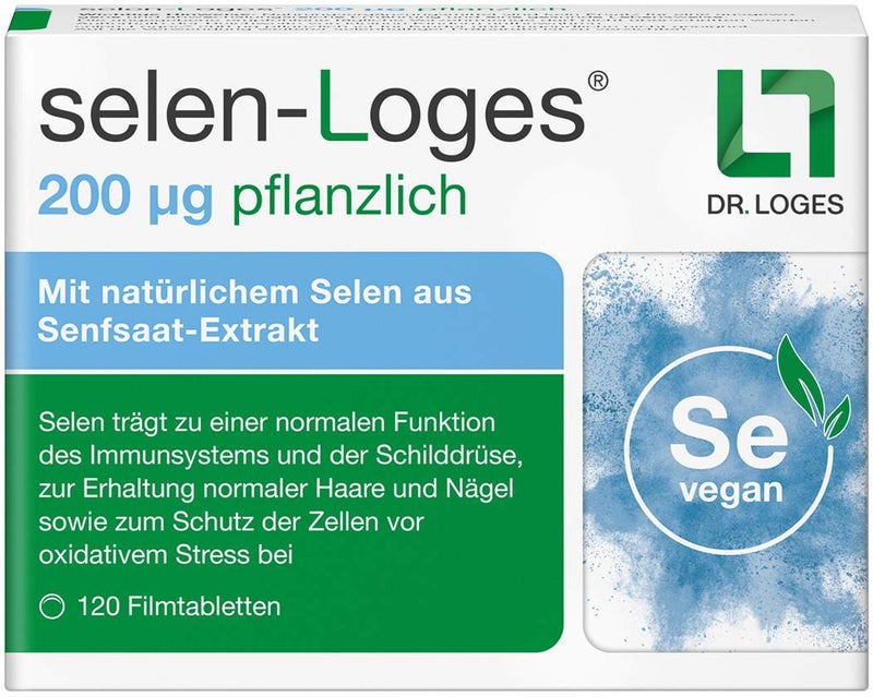Selen-Loges  200 µg Pflanzlich 120 Filmtabletten