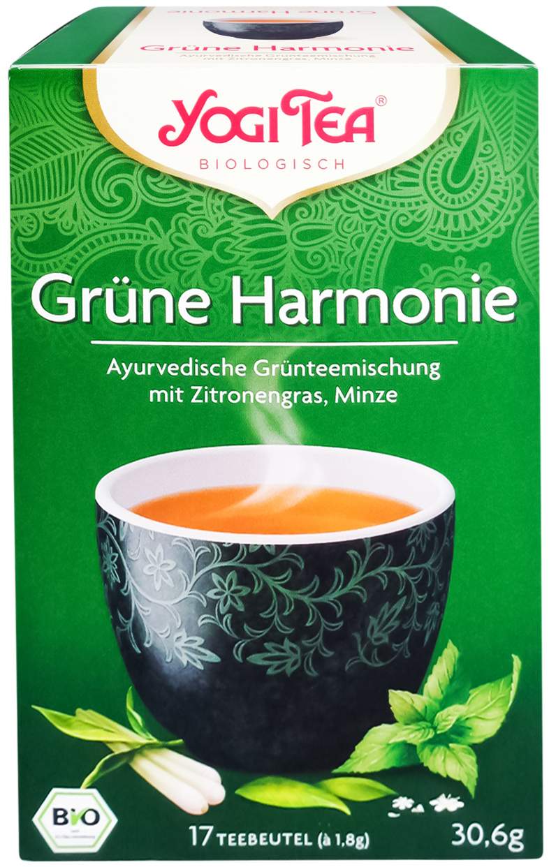 Yogi Tea Grüne Harmonie Bio 17 Filterbeutel