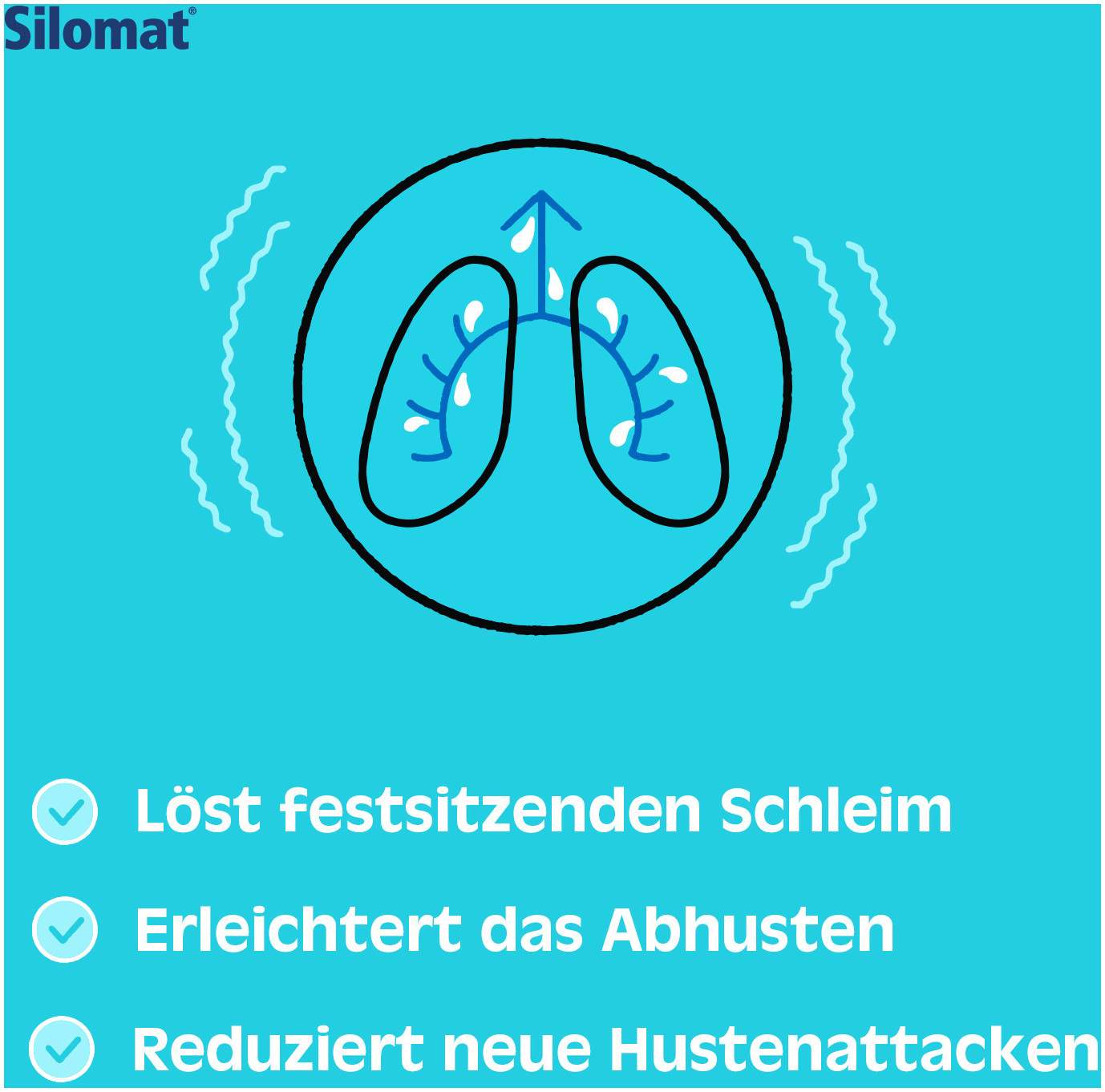 Silomat Hustenlöser Ambroxolhydrochlorid 30mg je 5 ml Sirup 100 ml