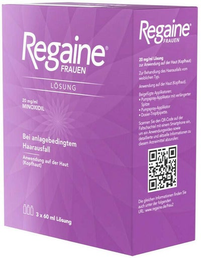 Regaine Frauen Lösung 3 x 60 ml