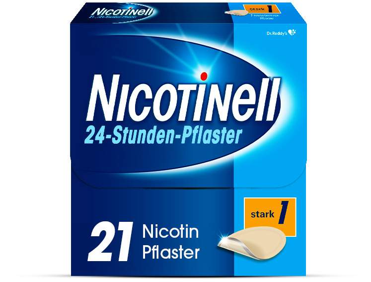 Nicotinell 21 mg 24-Stunden-Pflaster 21 Stück