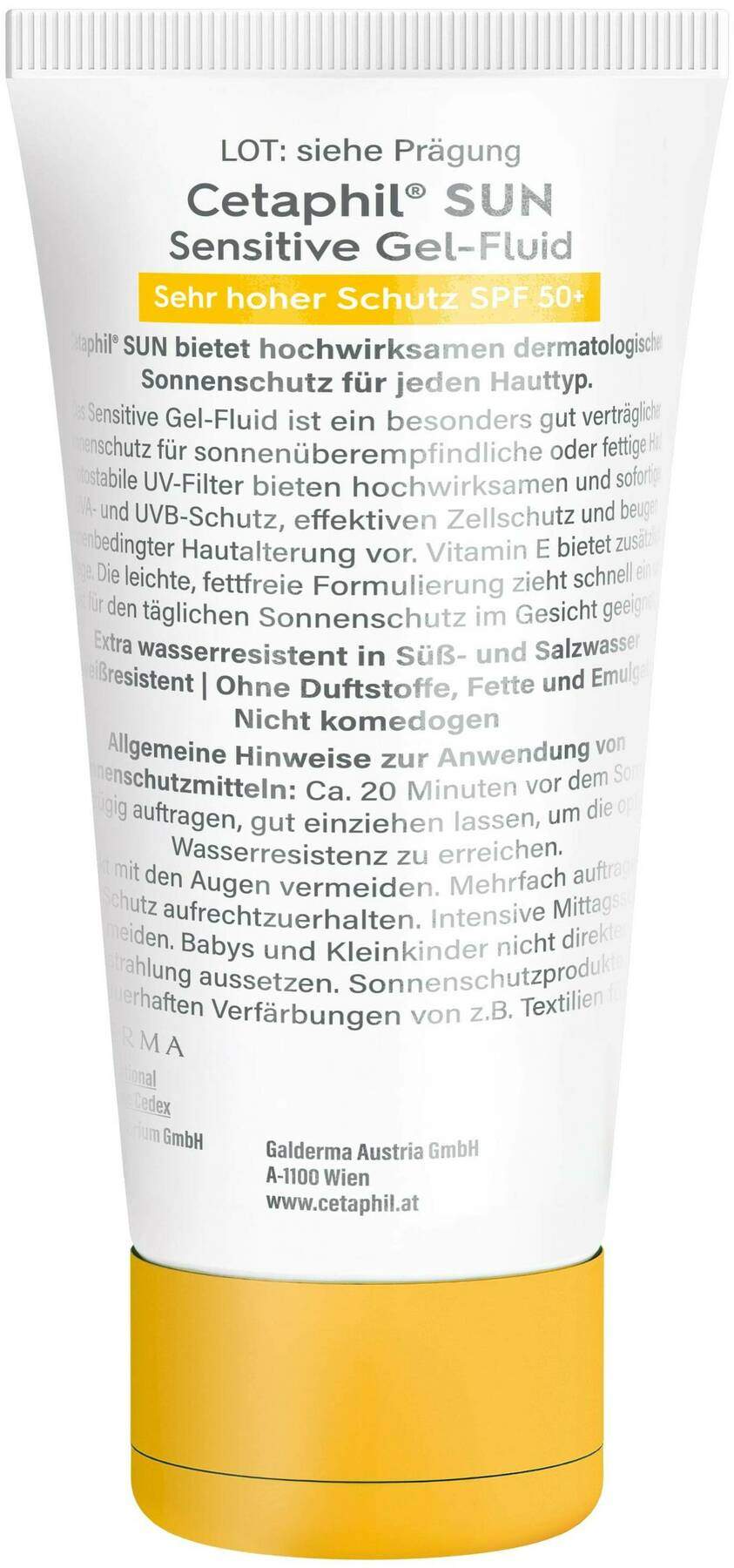 Cetaphil Sun Daylong SPF 50+ sensitives Gel - Fluid Gesicht 50 ml