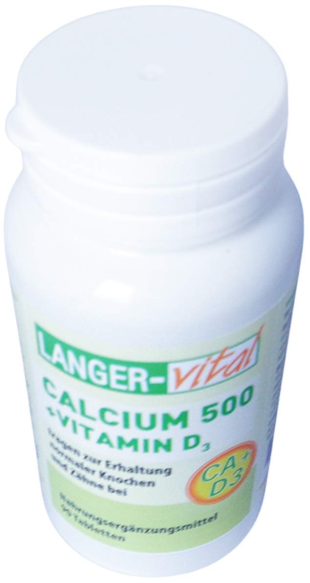 Calcium 500 mg + D3 10 µg 90 Tabletten