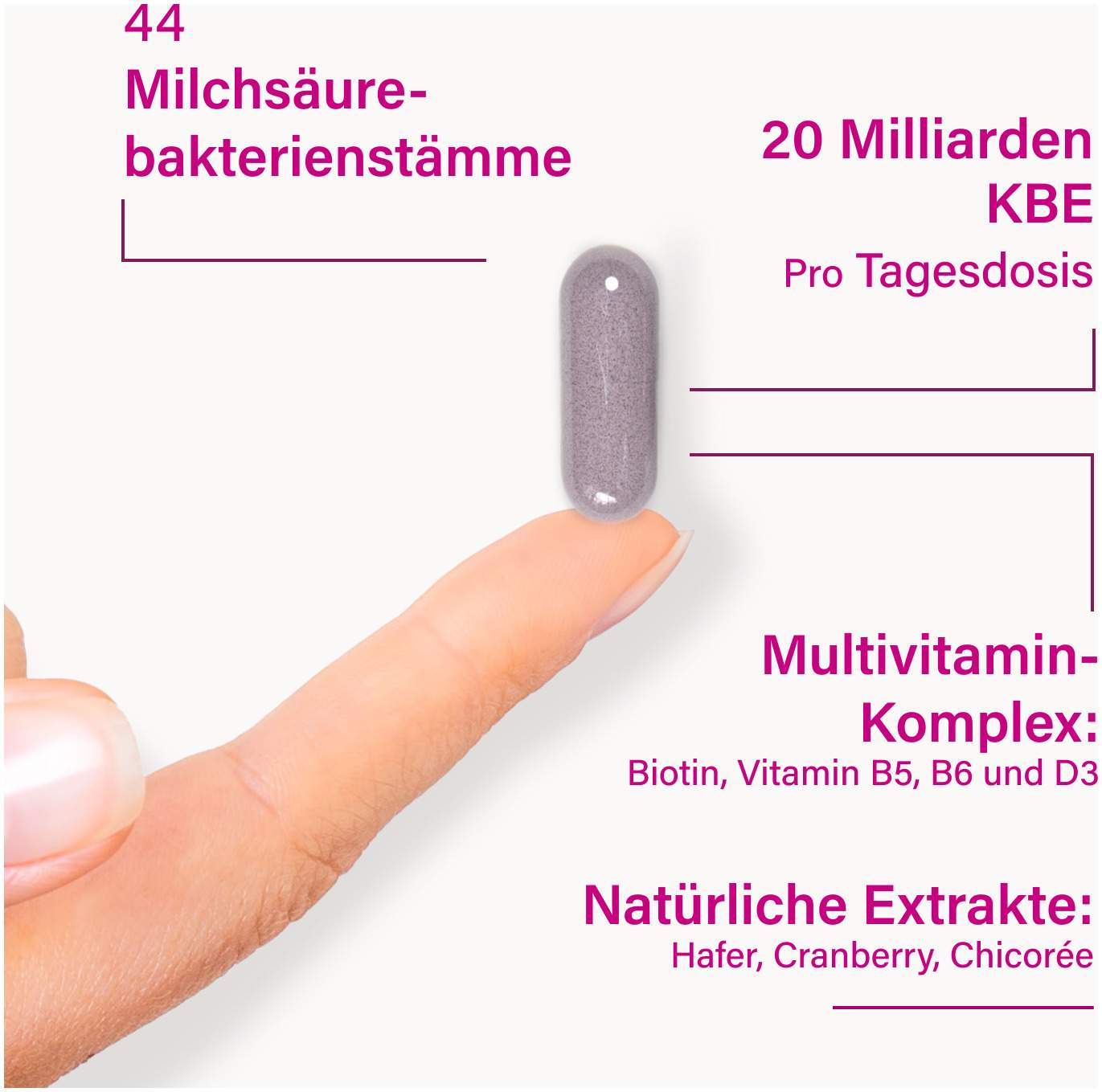 Nupure Probaflor Female Biotic N44 60 Kapseln