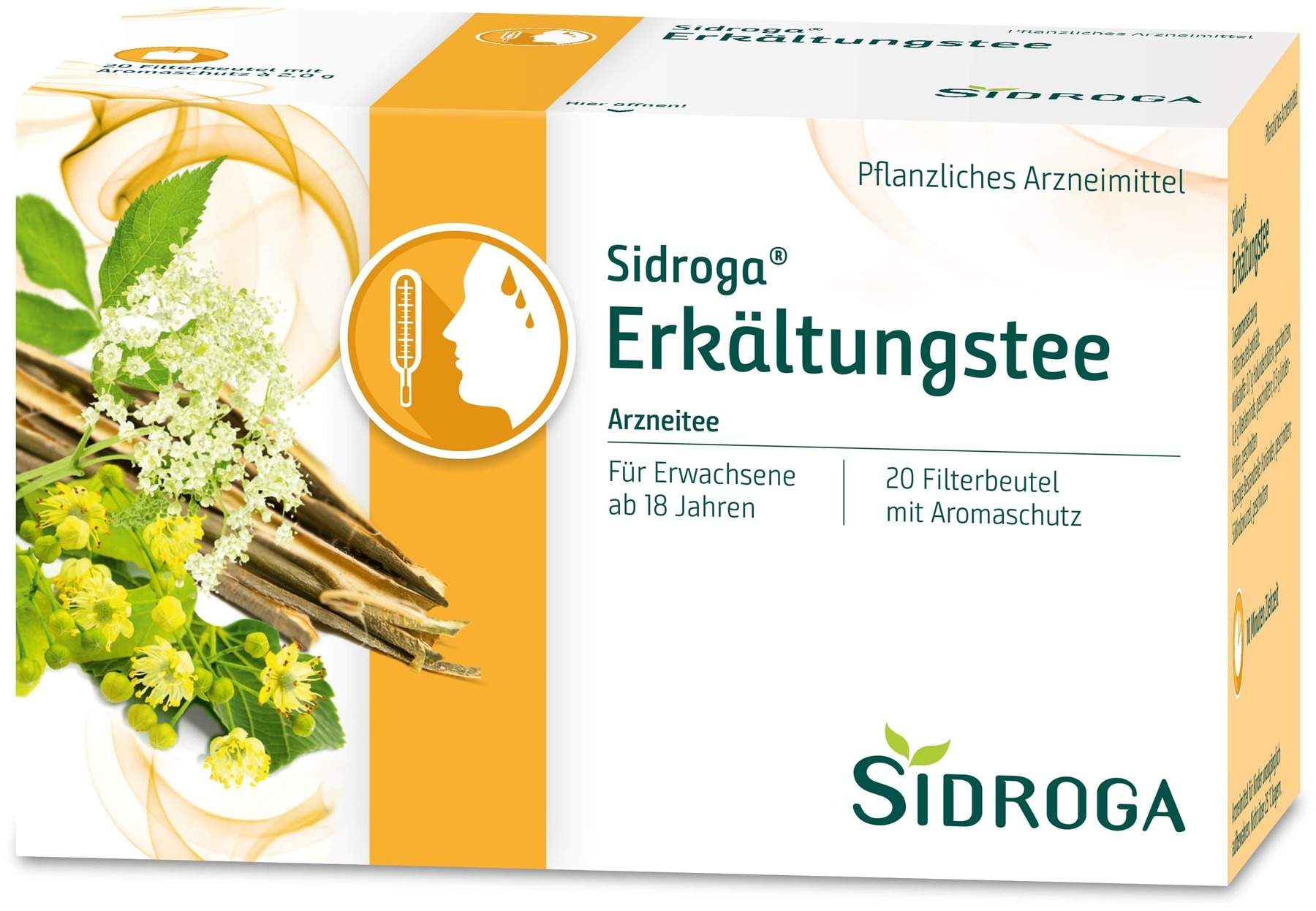 Sidroga Erkältungstee 20 Filterbeutel