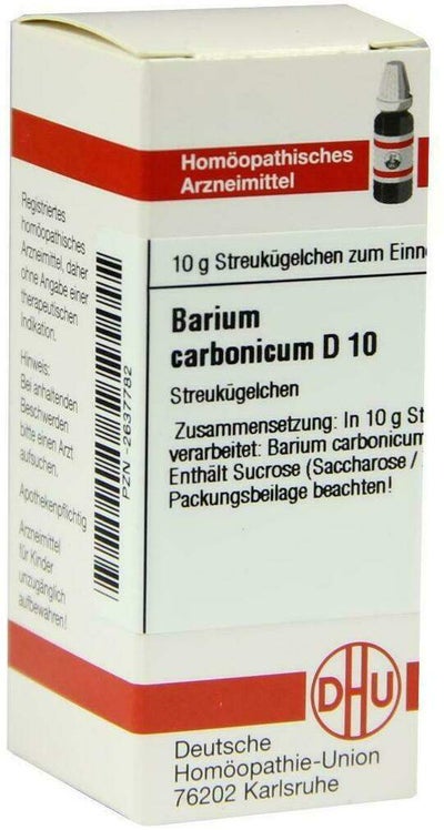 Dhu Barium Carbonicum D10 Globuli