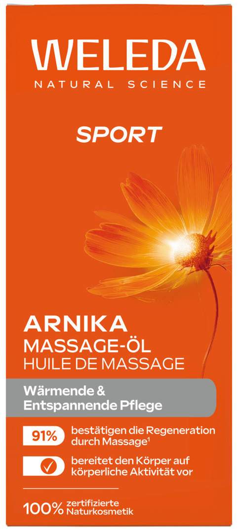 Weleda Sport Massage-Öl Arnika 200 ml
