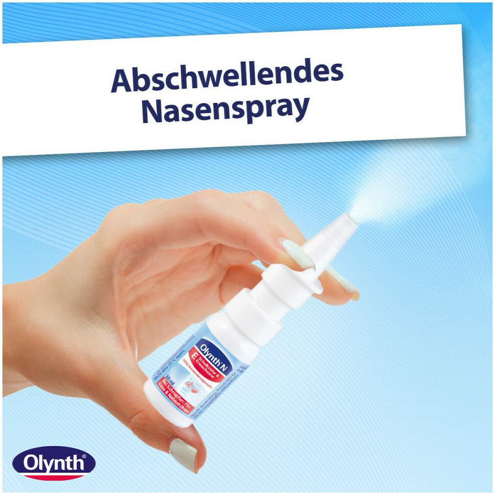 Olynth 0,1 % 10 ml Schnupfenspray ohne Konservierungsmittel