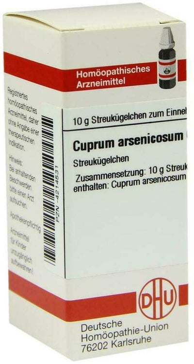 Dhu Cuprum Arsenicosum C30 Globuli