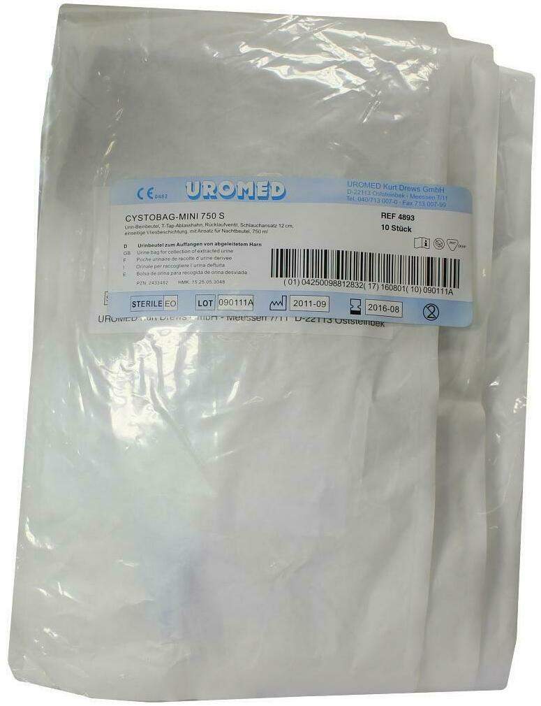 Cystobag Mini 750ml S 4893 Beutel