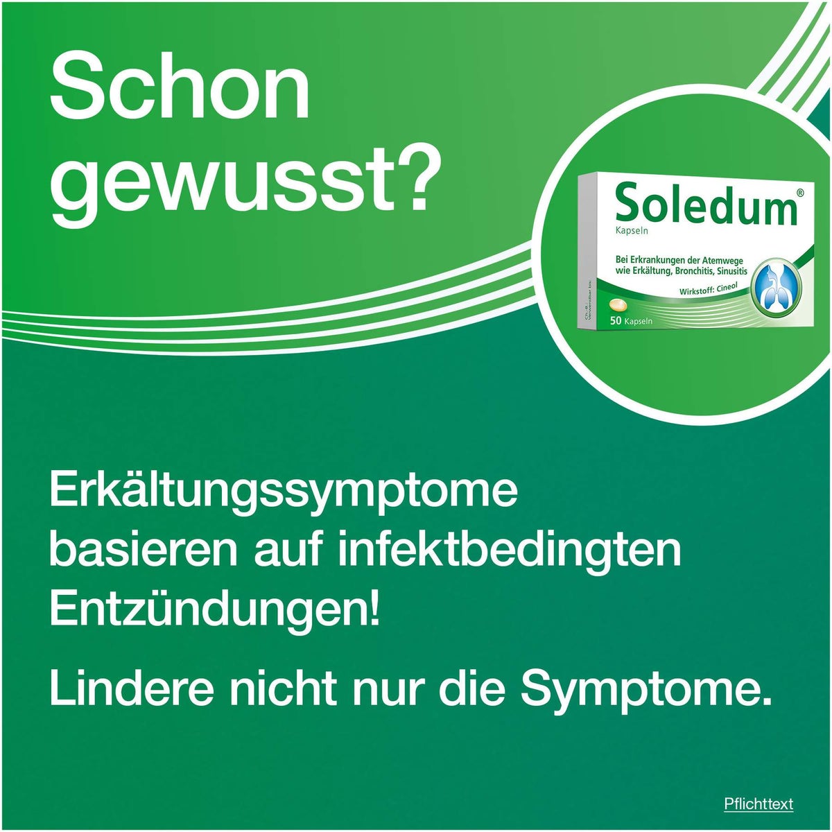 Soledum 50 magensaftresistente Kapseln