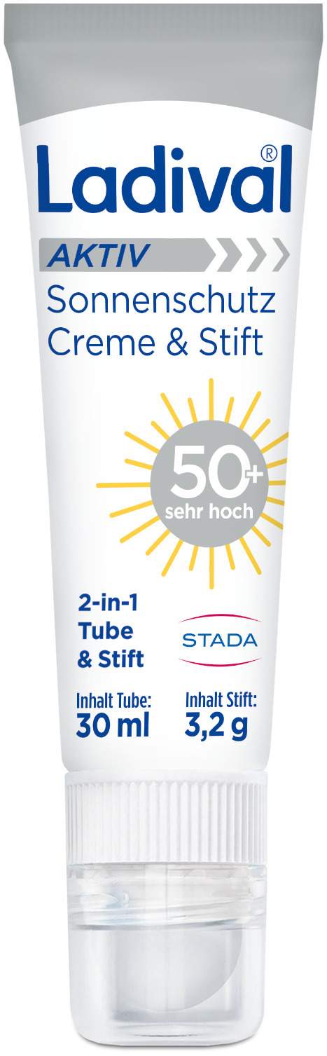 Ladival Aktiv Sonnenschutz Creme & Stift LSF 50+ 30 ml