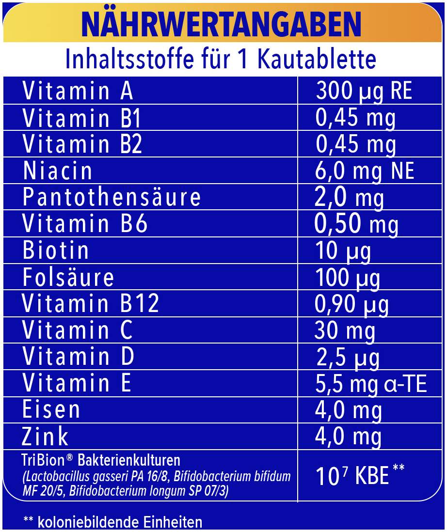 Bion 3 Immun Junior 30 Kautabletten