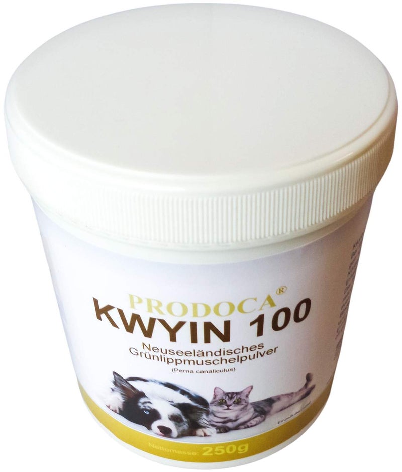 Grünlippenmuschel Kwyin 100 Pulver F.Hunde Katze 250 G