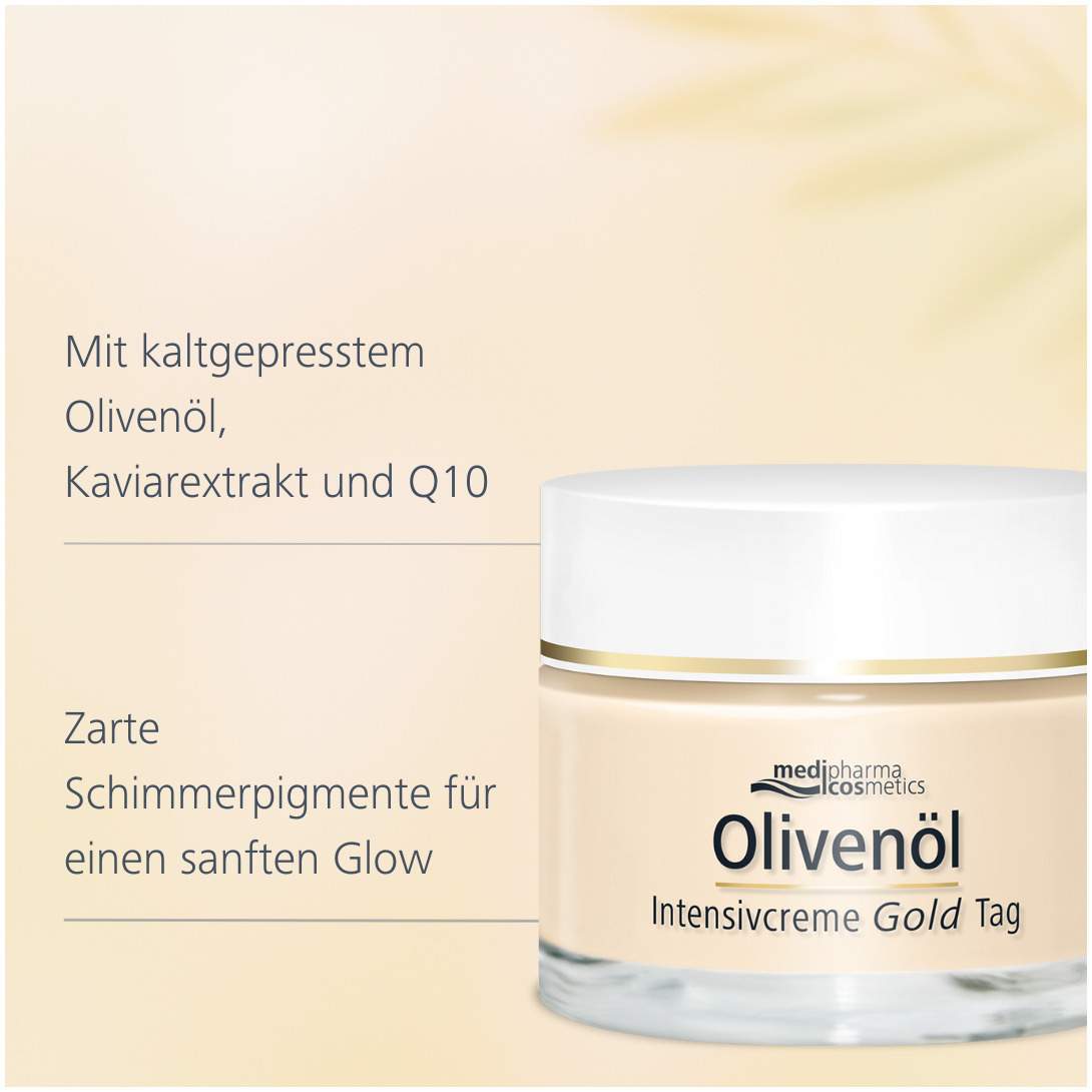 medipharma cosmetics Olivenöl Intensivcreme Gold Zell Aktiv Tagespflege 50 ml