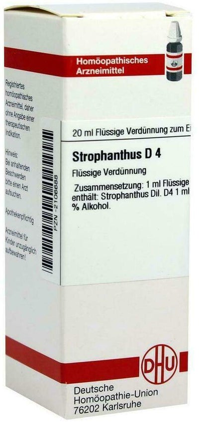 Dhu Strophanthus D4 Dilution 20 ml