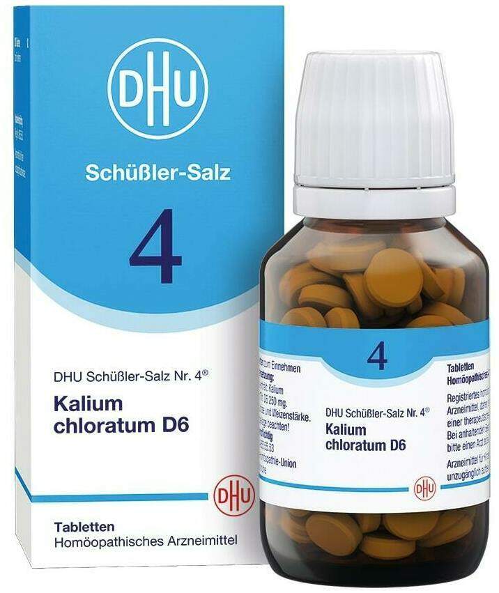 DHU Schüßler-Salz Nr. 4 Kalium chloratum D6 200 Tabletten