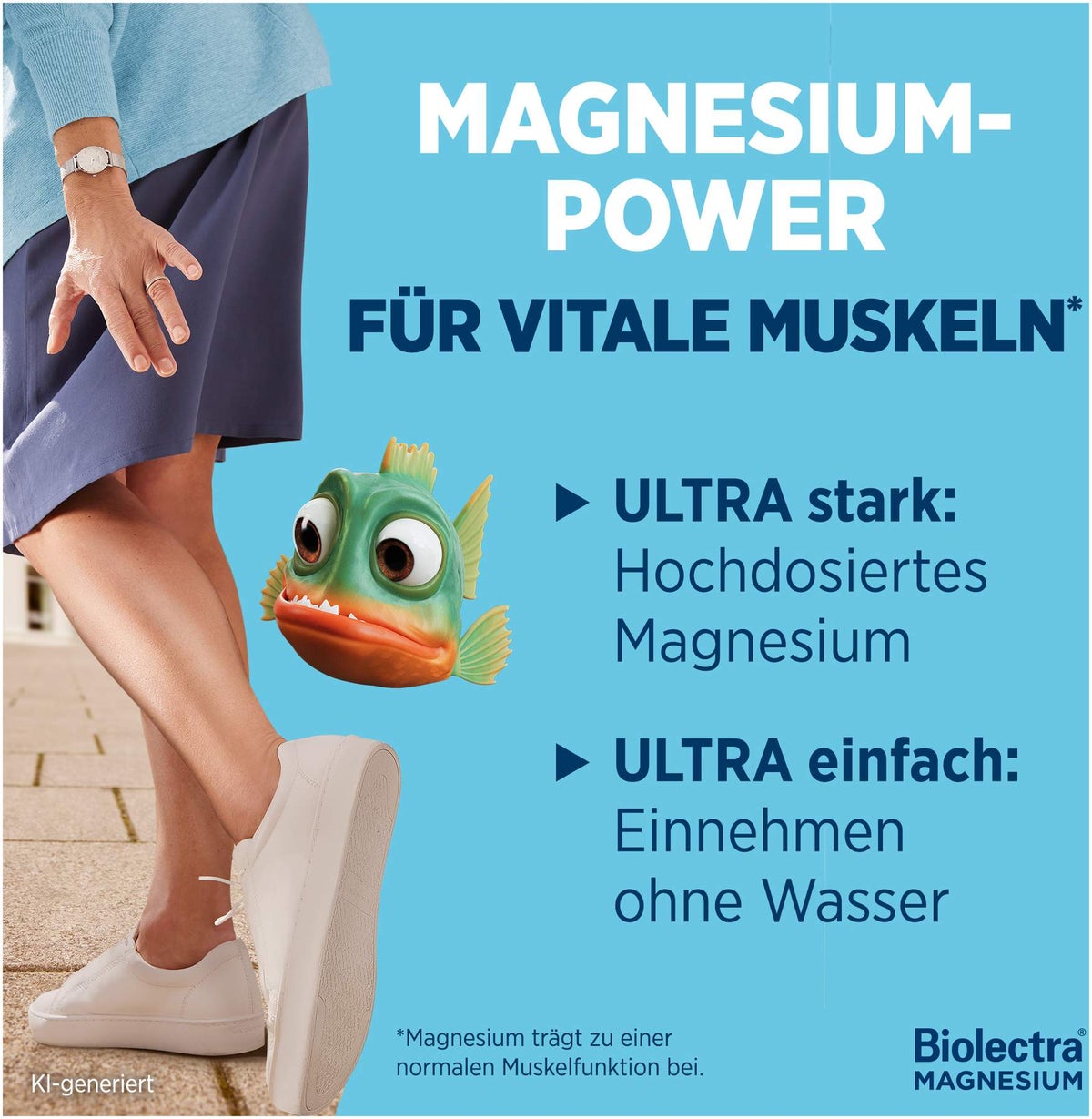 Biolectra Magnesium 400 mg ultra Direct Orangengeschmack 60 Pellets