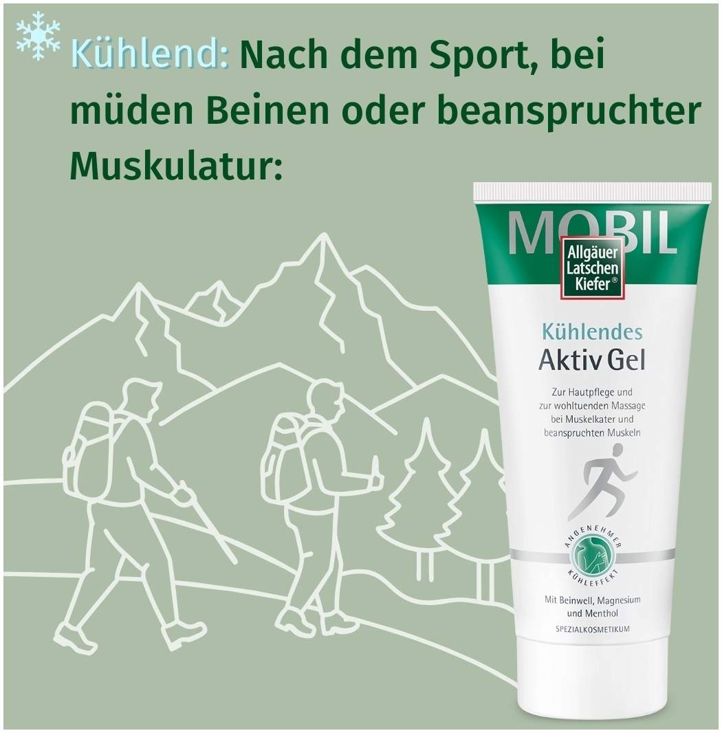 Allgäuer Latschenkiefer Kühlendes Aktiv Gel 200 ml