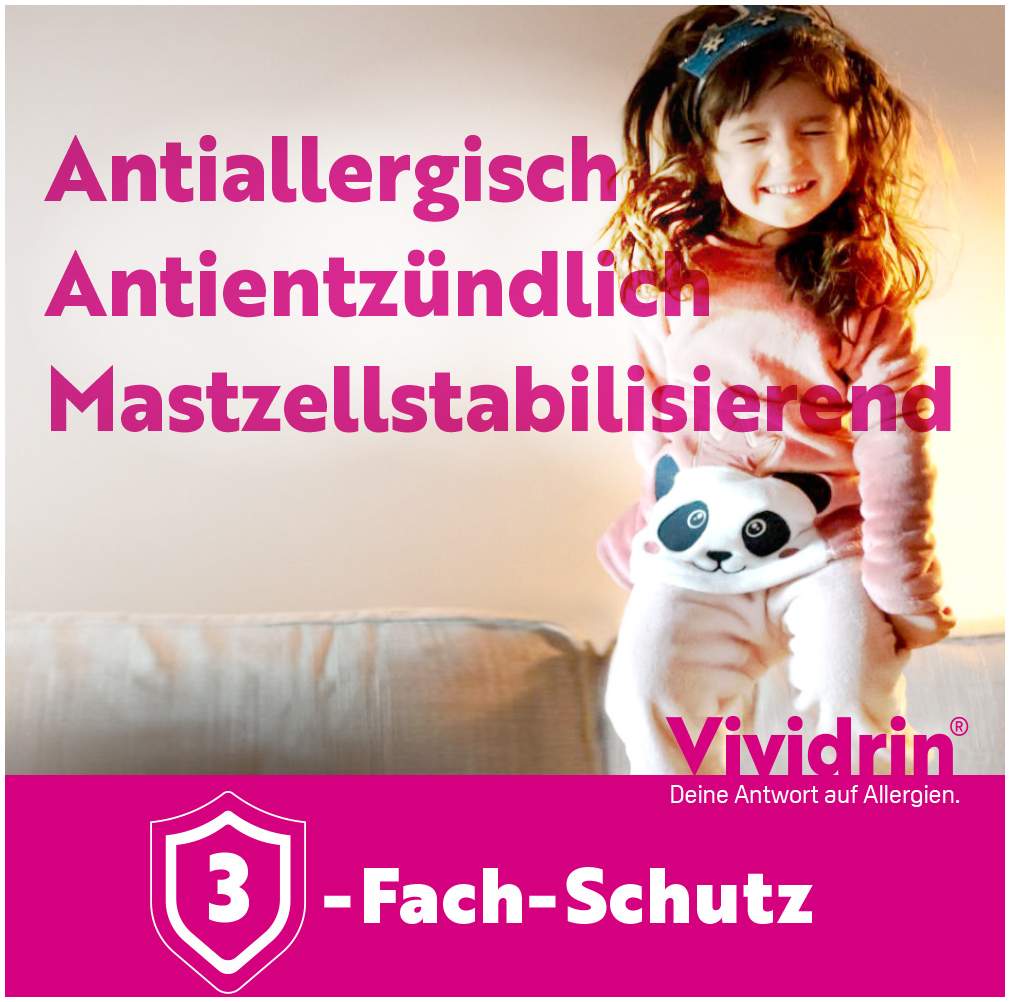 Vividrin Azelastin EDO 0,5 mg pro ml 20 x 0,6 ml Augentropfen