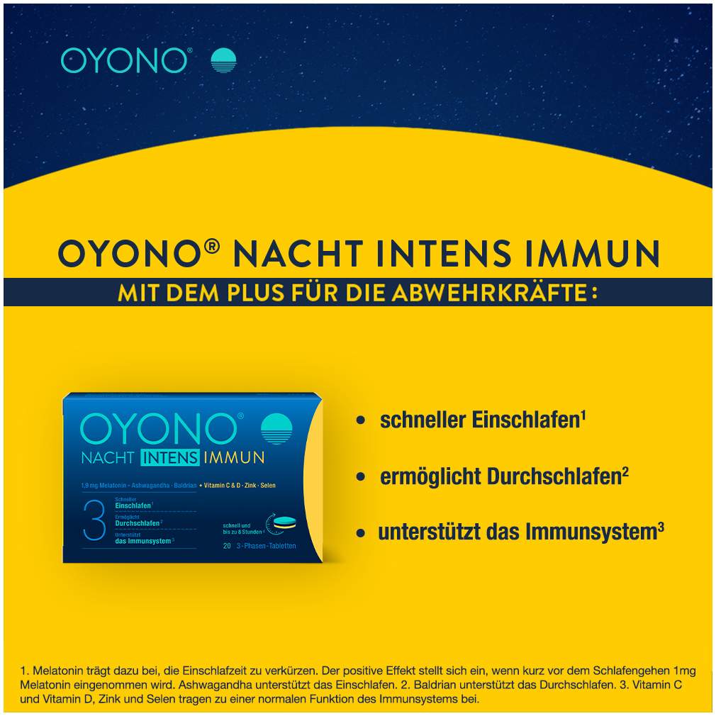 Oyono Nacht Intens Immun 20 Tabletten