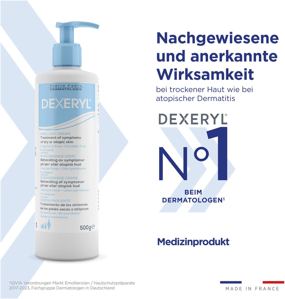 Dexeryl Creme 500 g Creme