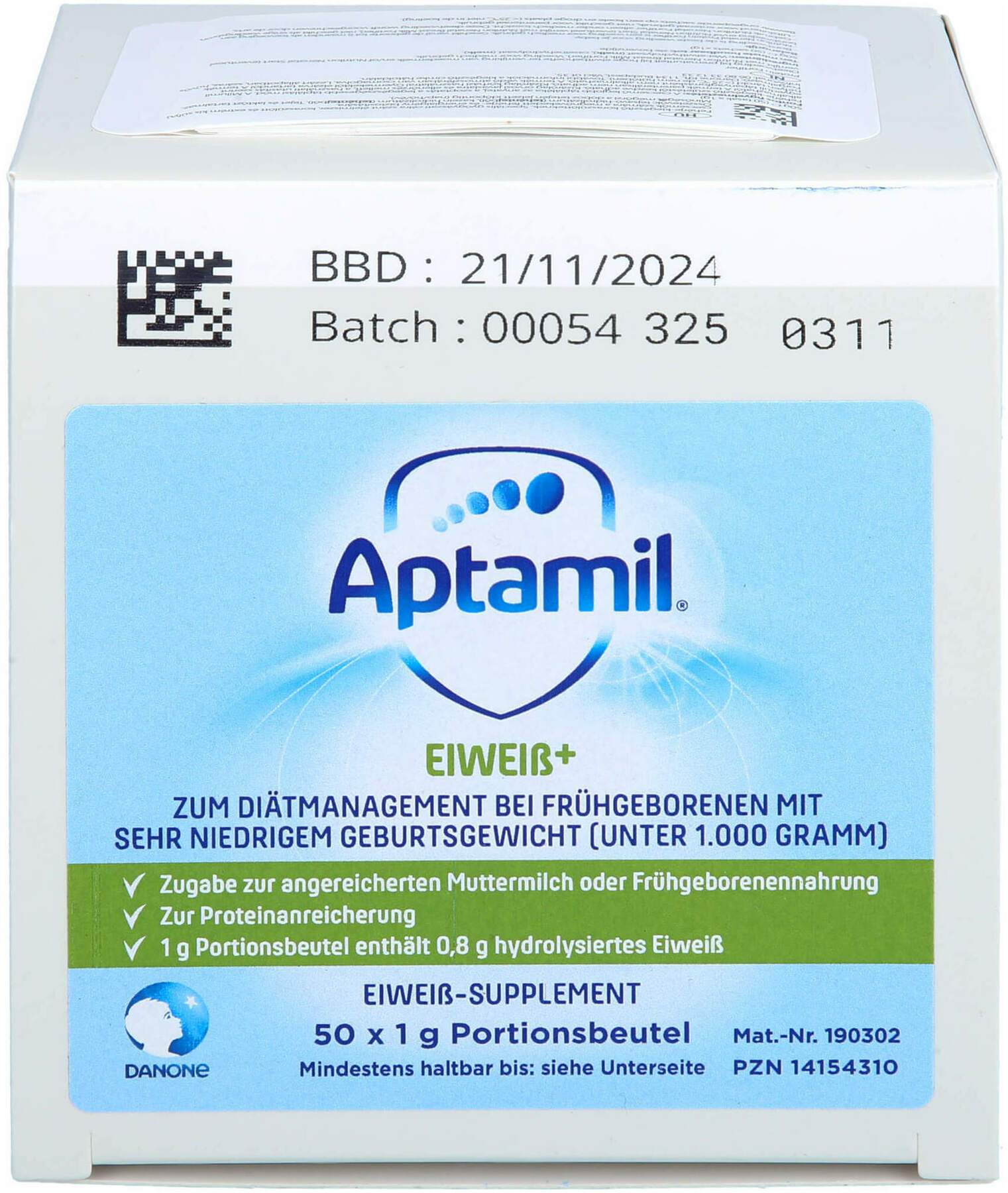 Aptamil Eiweiss+ Pulver 50 X 1 G Pulver