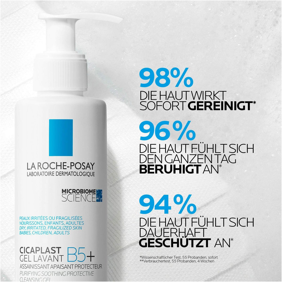 La Roche Posay Cicaplast Lavant B5 Reinigungsgel 200 ml