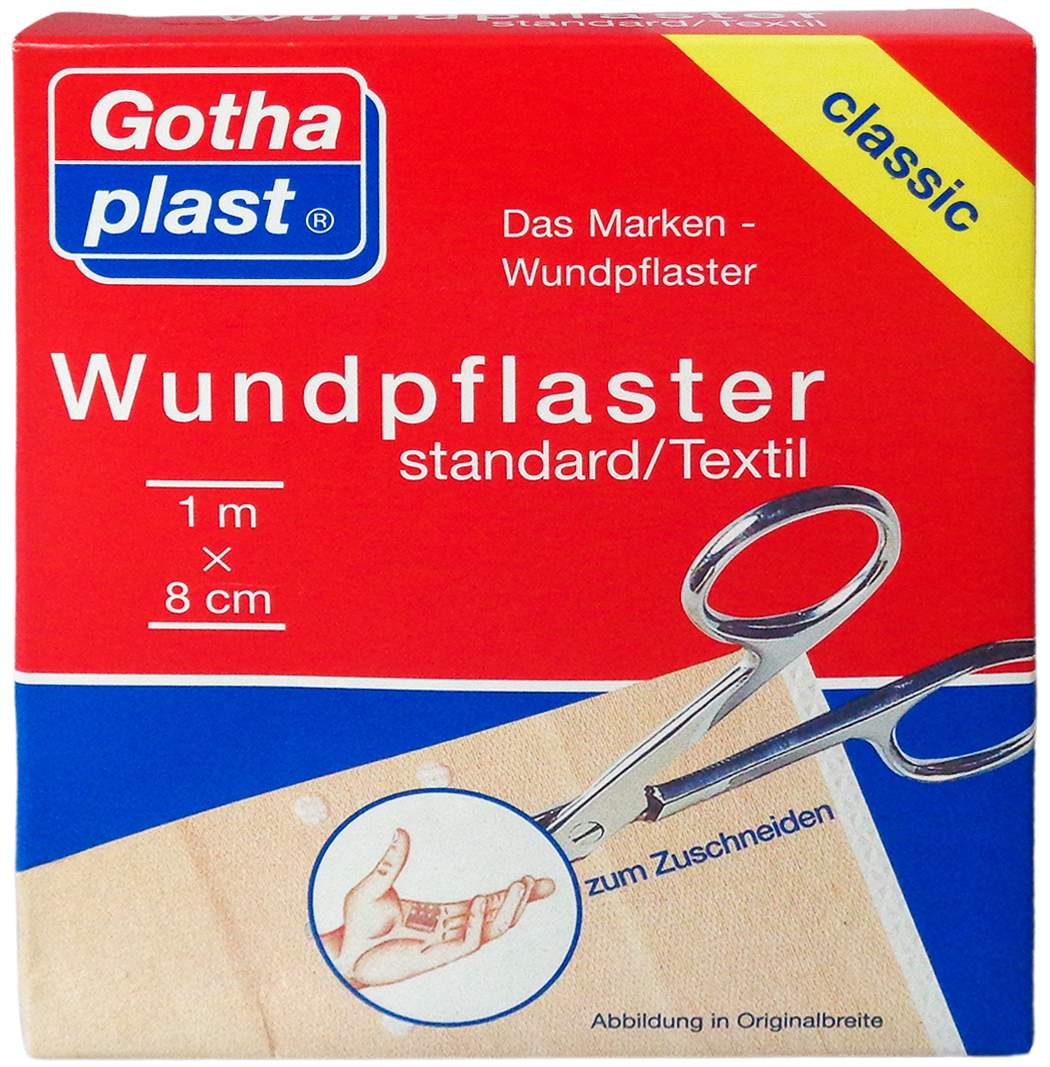 Gothaplast Wundpfl.Stand.1mx8cm Euroaufhänger