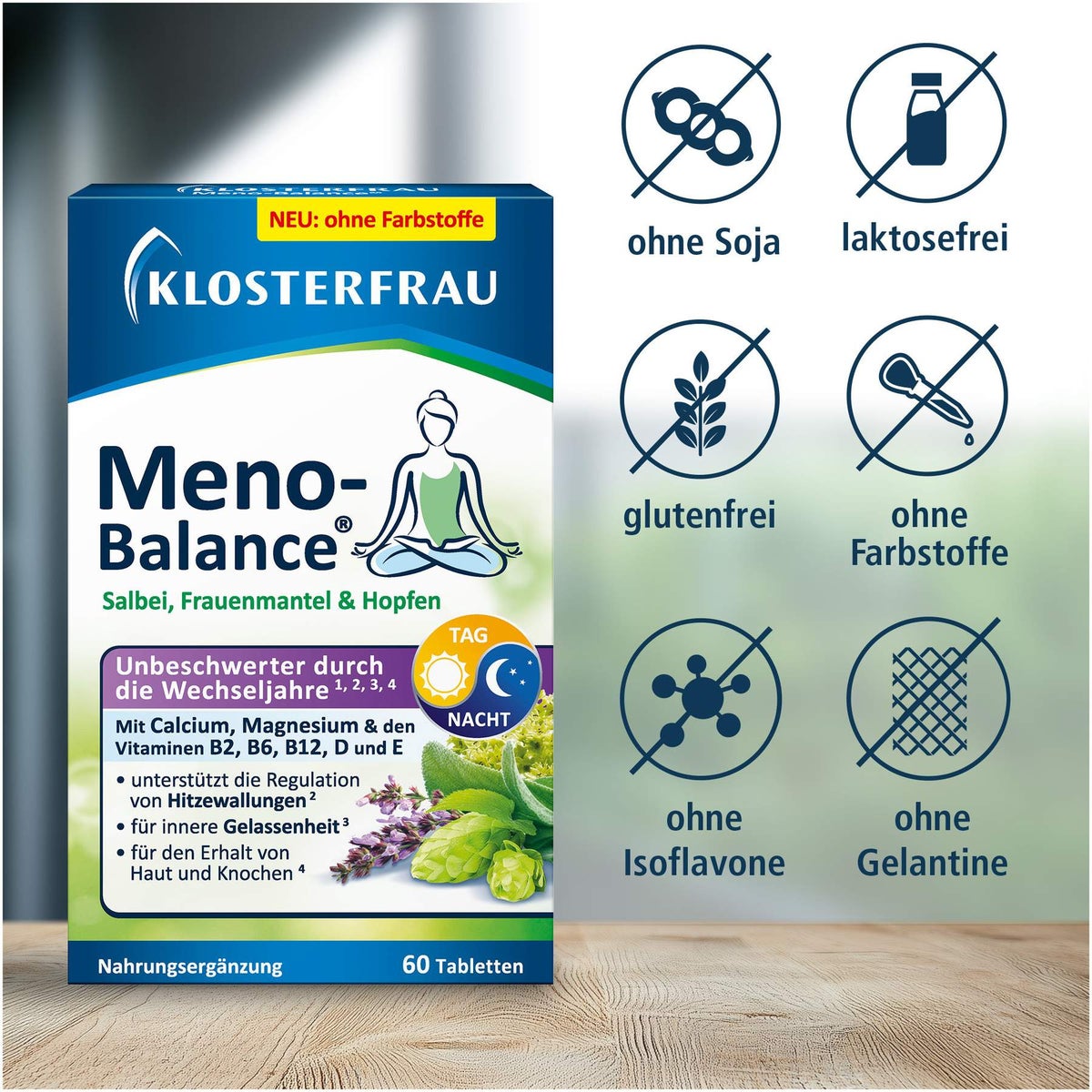 Klosterfrau Meno - Balance 60 Tabletten