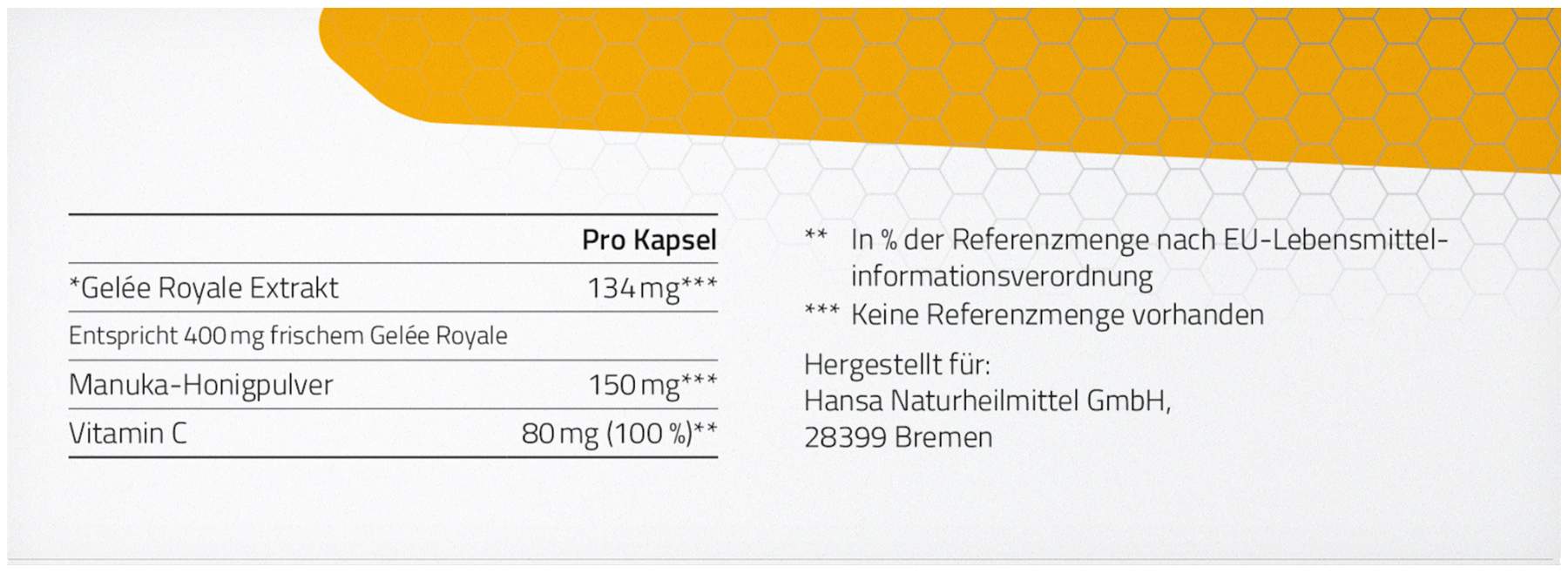 Beecraft Gelee Royale Kapseln Mit Manuka Honig 60 Kapseln