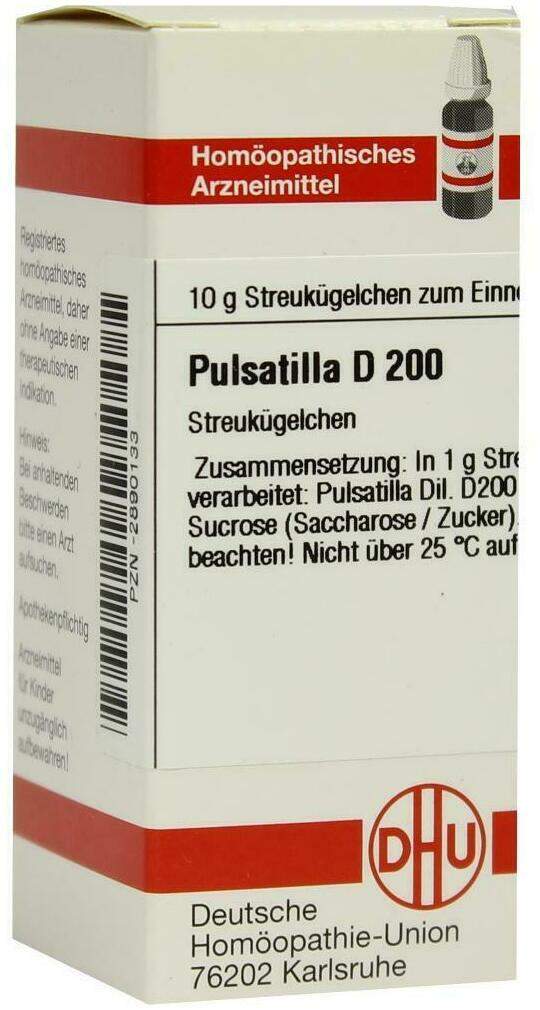 Dhu Pulsatilla D200 10 G Globuli