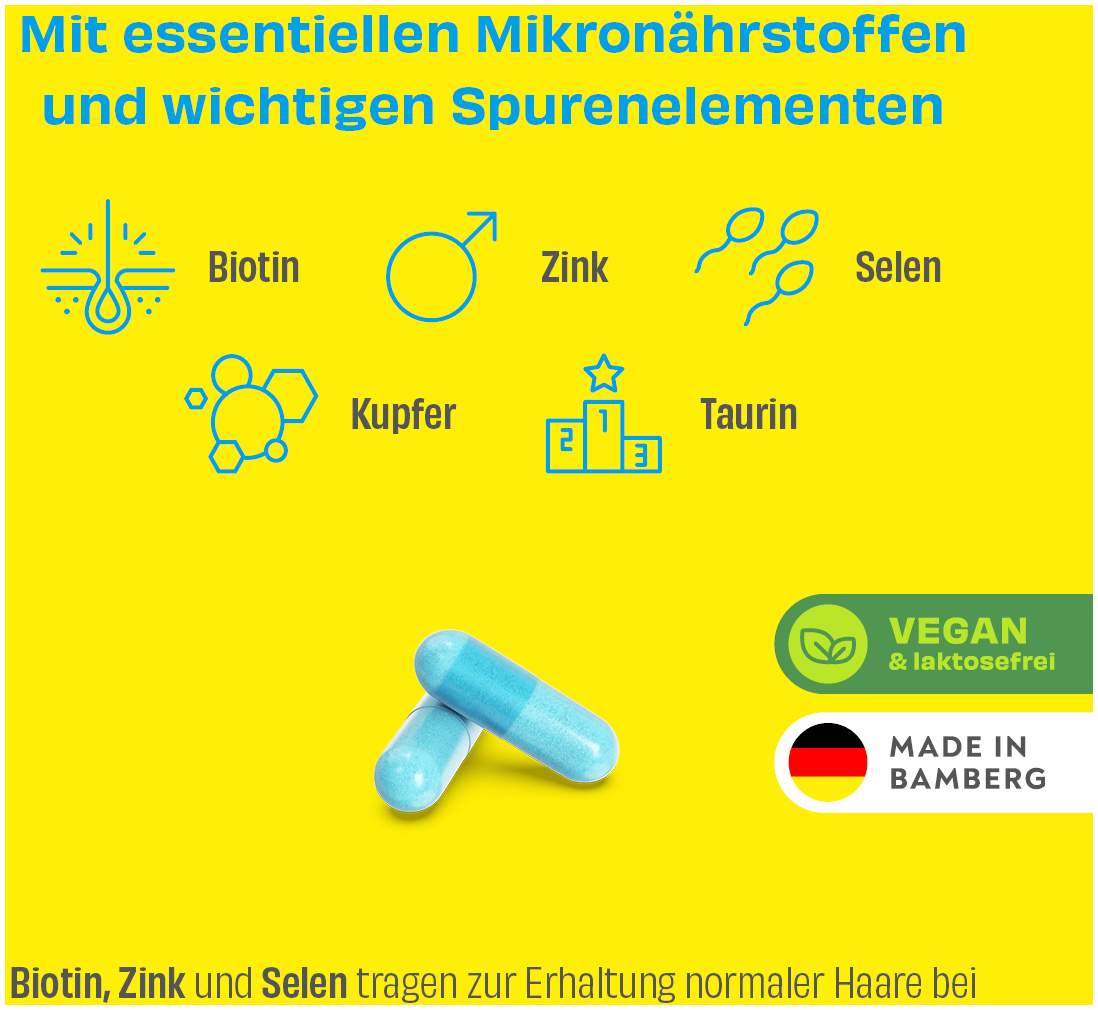 Bio-H-Tin Hair Essentials Men Forte Kapseln 30 Stück