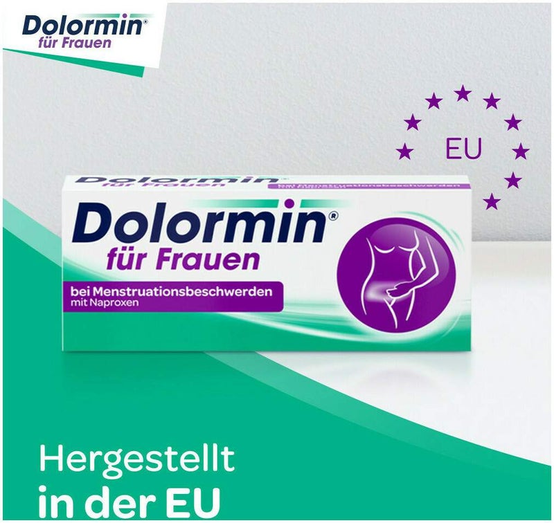 Dolormin für Frauen mit Naproxen 30 Tabletten