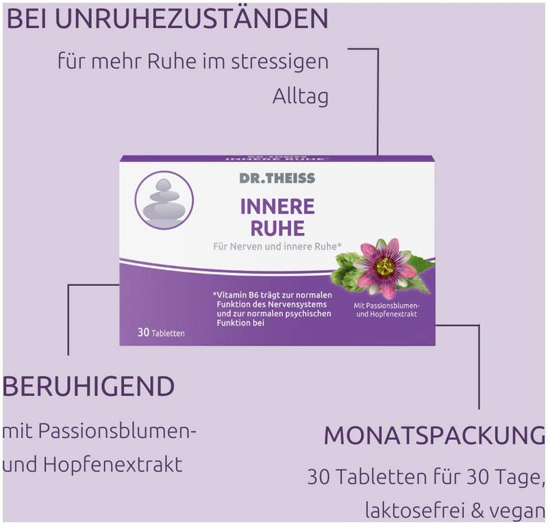 Dr. Theiss Innere Ruhe 30 Tabletten