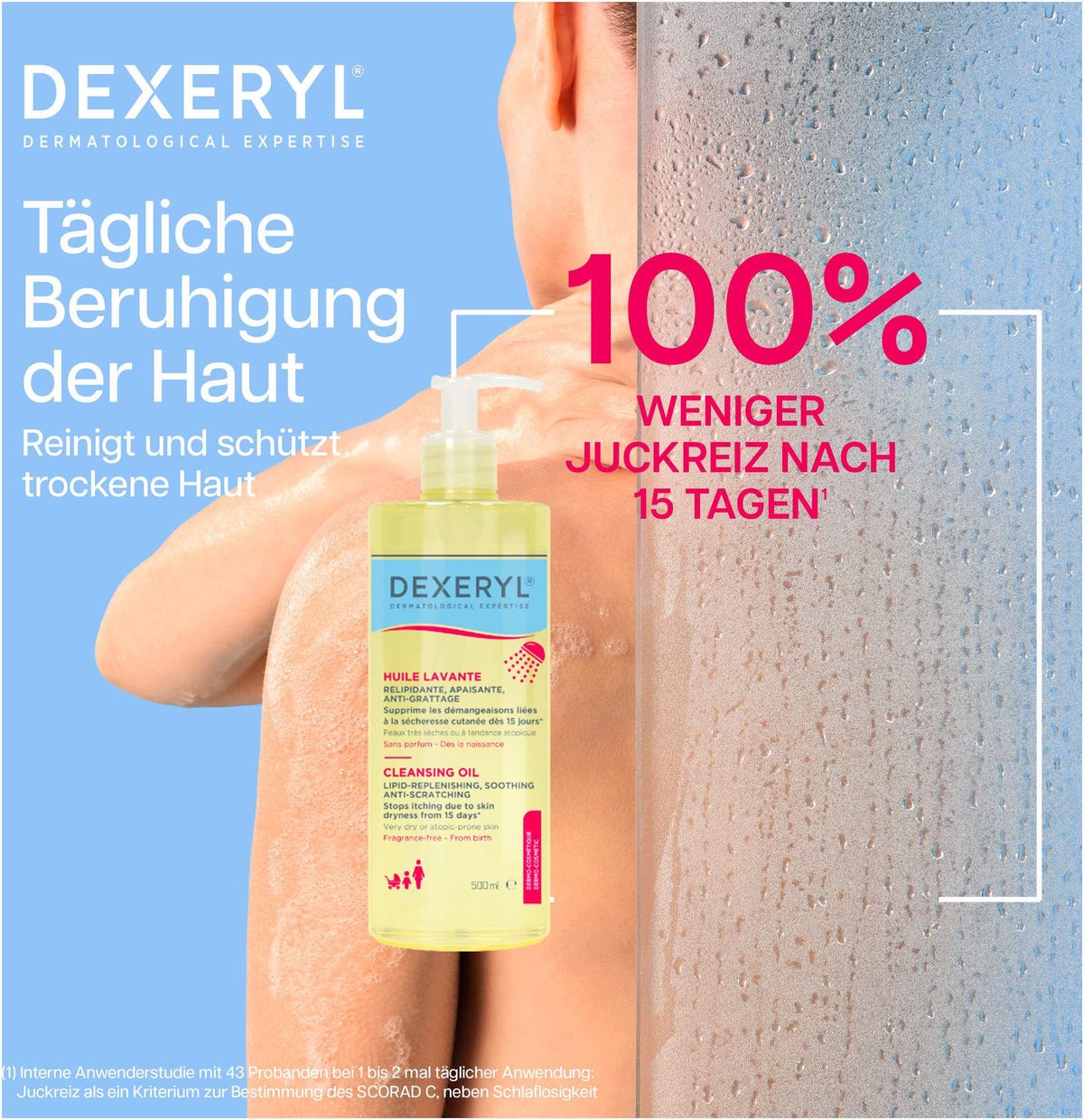 Dexeryl Reinigungsöl 500 ml