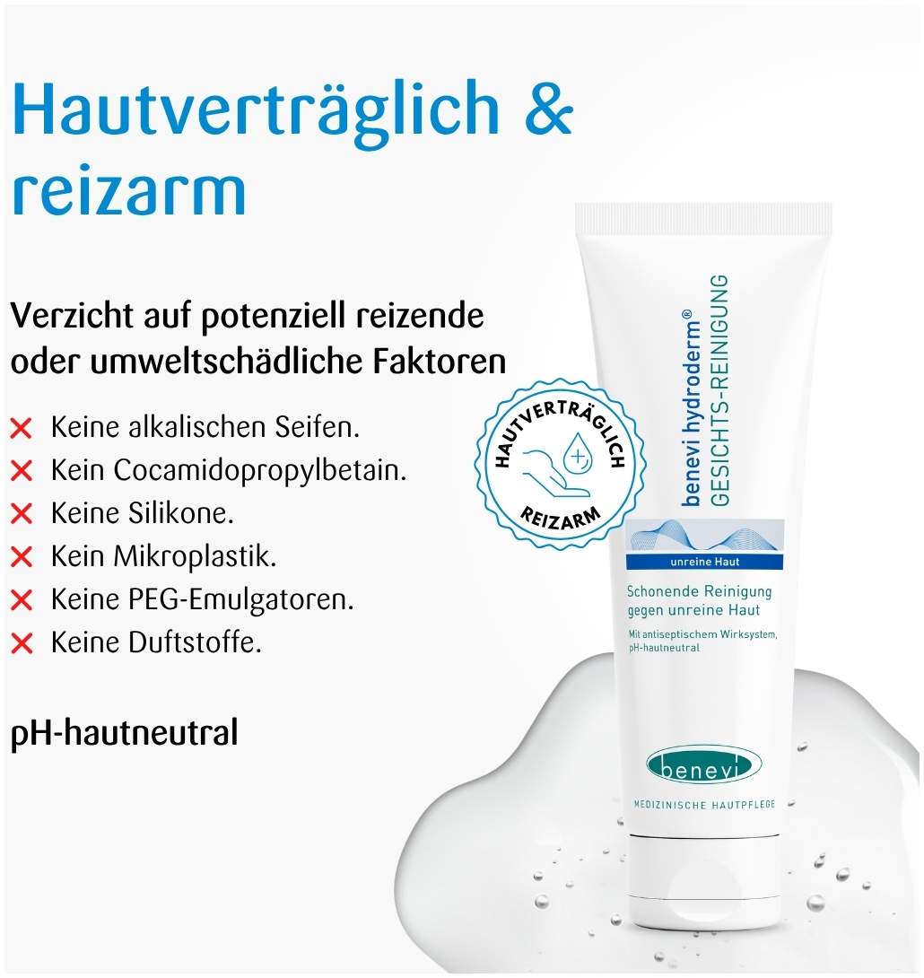 Benevi Hydroderm Gesichts-Reinigung 125 ml
